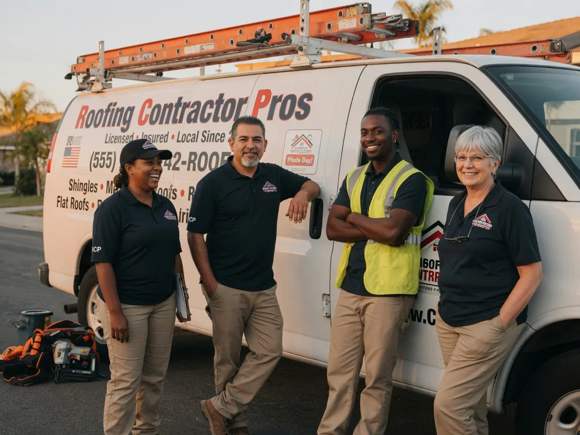 Local Roofing Contractors company in La Fontaine, IN